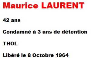  Maurice LAURENT 
